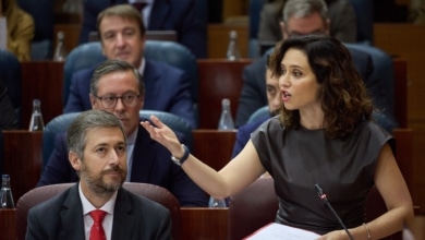 Ayuso ante la imputación del Fiscal General: "Begoña Gómez y Pedro Sánchez irán p´alante"