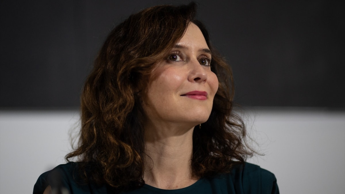 La presidenta de la Comunidad de Madrid, Isabel Díaz Ayuso