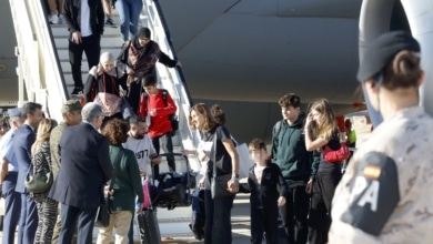 Llega a Madrid el segundo avión militar desde Líbano con 40 personas evacuadas