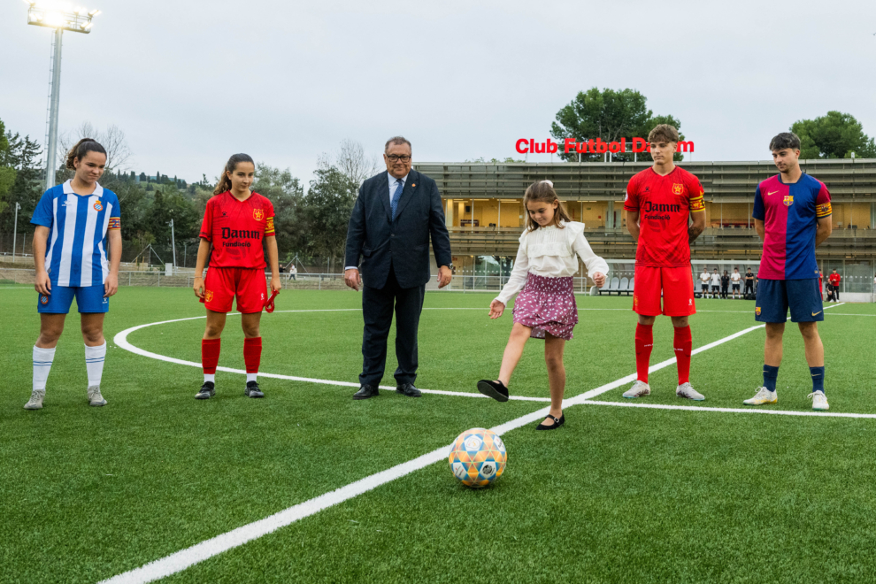 El futuro del fútbol está en la nueva Ciudad Deportiva Damm