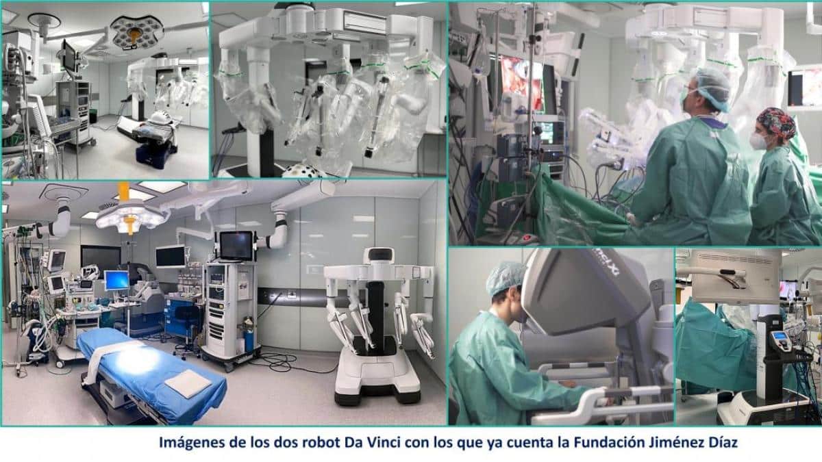 La Fundación Jiménez Díaz, primer hospital en contar con dos robots Da Vinci Xi en la Comunidad de Madrid