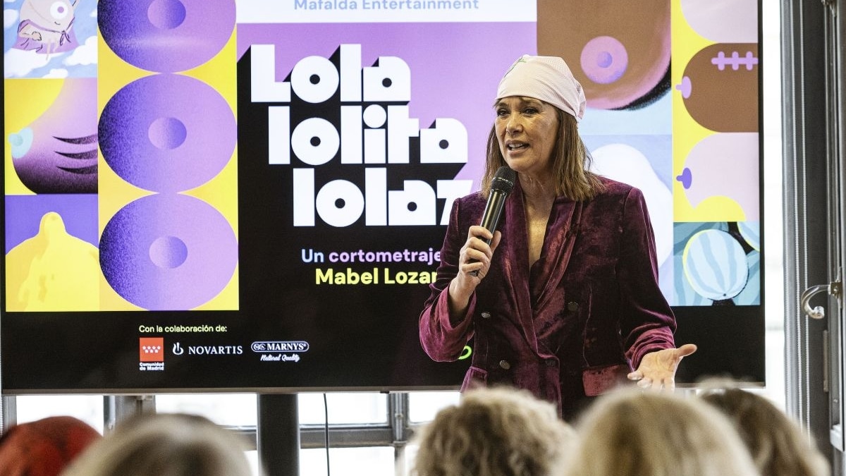 Mabel Lozano y Novartis presentan el corto 'Lola, Lolita, Lolaza' que relata la experiencia con el cáncer de mama