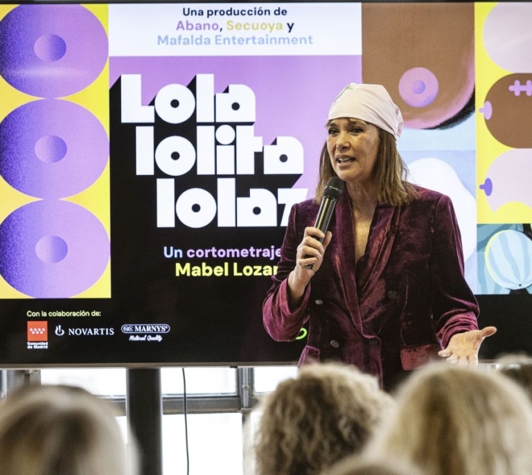 Mabel Lozano y Novartis presentan el corto 'Lola, Lolita, Lolaza' que relata la experiencia con el cáncer de mama