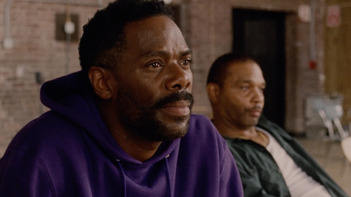 Los actores Colman Domingo y Clarence Maclin en una escena de 'Sing Sing'