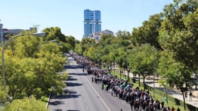 La convocatoria de la manifestación para pedir una "pasarela" al RETA no logra reunir la mayoría de profesionales