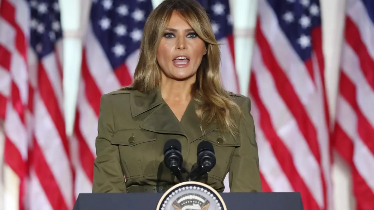 Melania Trump.