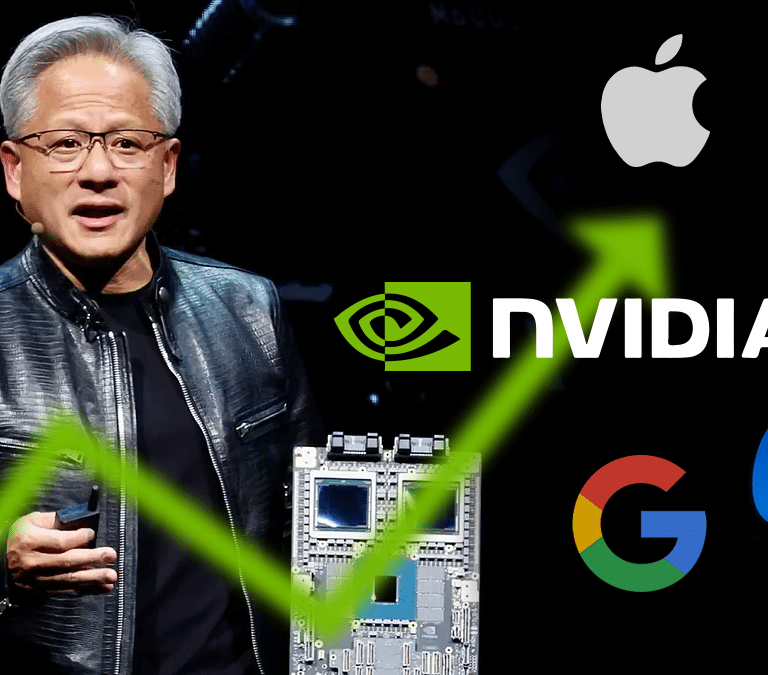 El "inesperado" éxito de Nvidia, la empresa que amenaza el trono de Apple