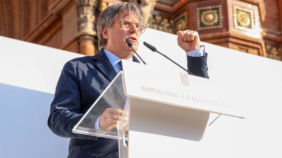 Puigdemont reivindica el "éxito" de su fuga el 8 de agosto y se erige en alternativa al "Govern débil" de Illa