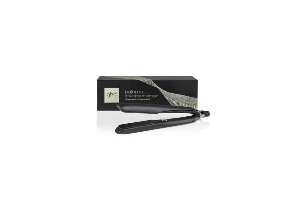 Plancha de pelo ghd platinum+ negra