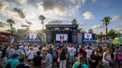 El Race Village de la Louis Vuitton 37ª America's Cup, el punto de encuentro para residentes extranjeros y visitantes