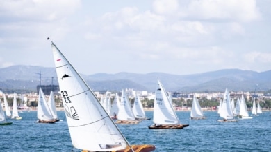 La Regata de los 350 Patinetes de Vela eleva la tradición marítima catalana a un nuevo nivel la Louis Vuitton 37ª America's Cup