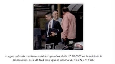 El comandante Villalba usó a otros guardias civiles para esconder el dinero en efectivo que le daba la red de Koldo