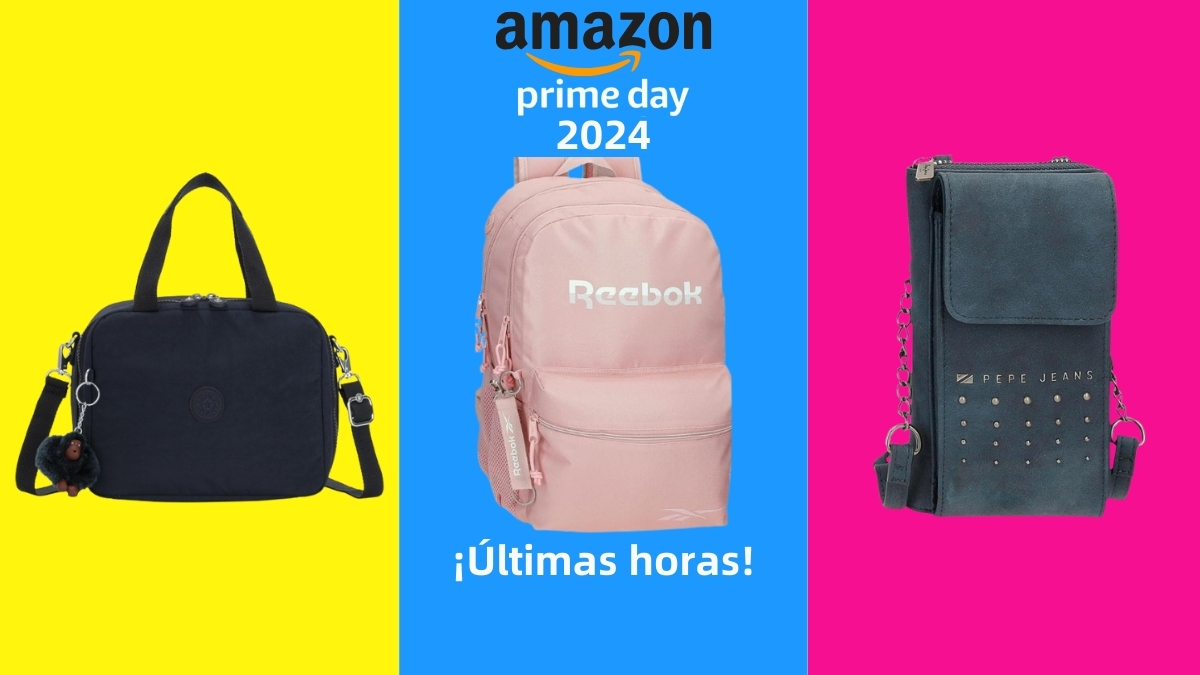 ¡Solo quedan horas! Descuentos Exclusivos en Bolsos y Mochilas para Mujer en Amazon Prime Day 2024