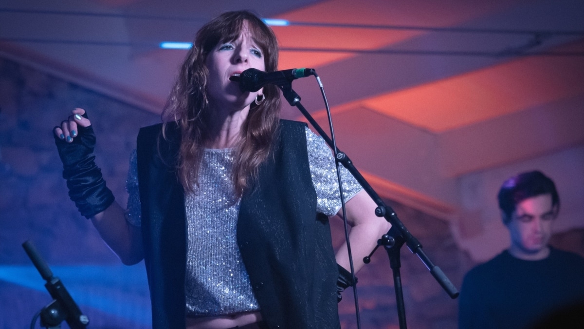 La cantante Miren Iza, conocida como Tulsa, Premio Nacional de Músicas Actuales, durante la última edición del Festival Actual de Logroño.