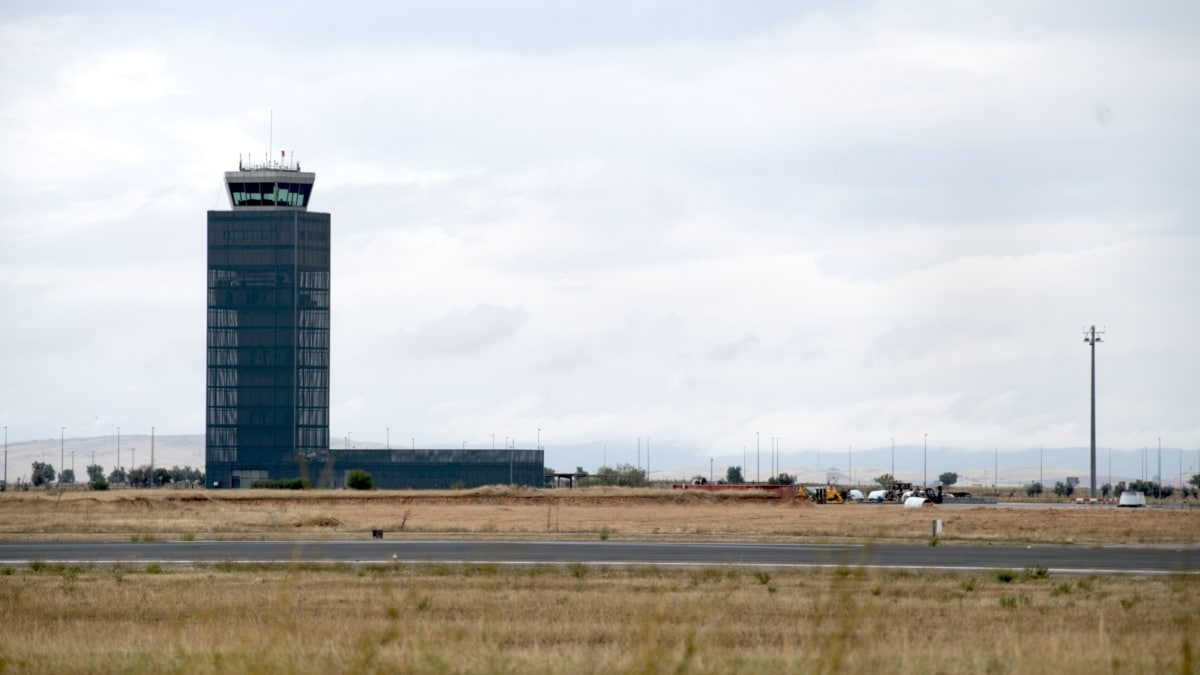 Vista general del aeropuerto de Ciudad Real