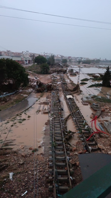 Foto tomada por este vecino de Paiporta.