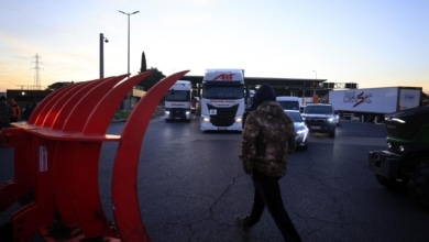 Agricultores franceses bloquean a los camioneros españoles por el acuerdo UE-Mercosur