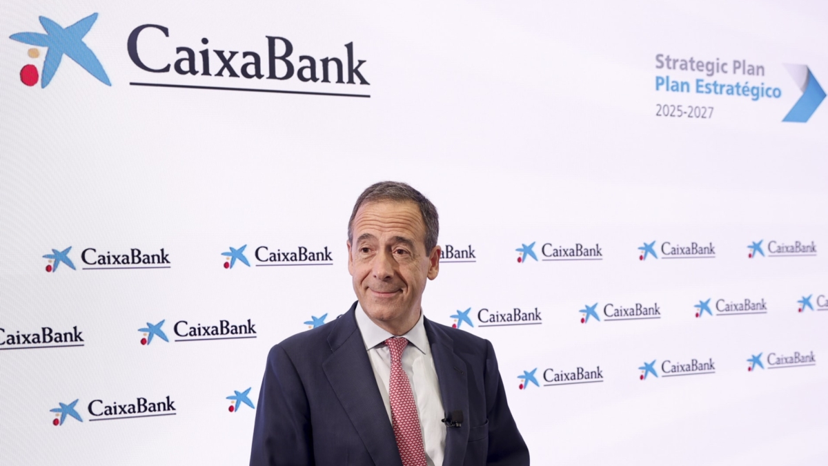 El consejero delegado de CaixaBank, Gonzalo Gortázar.