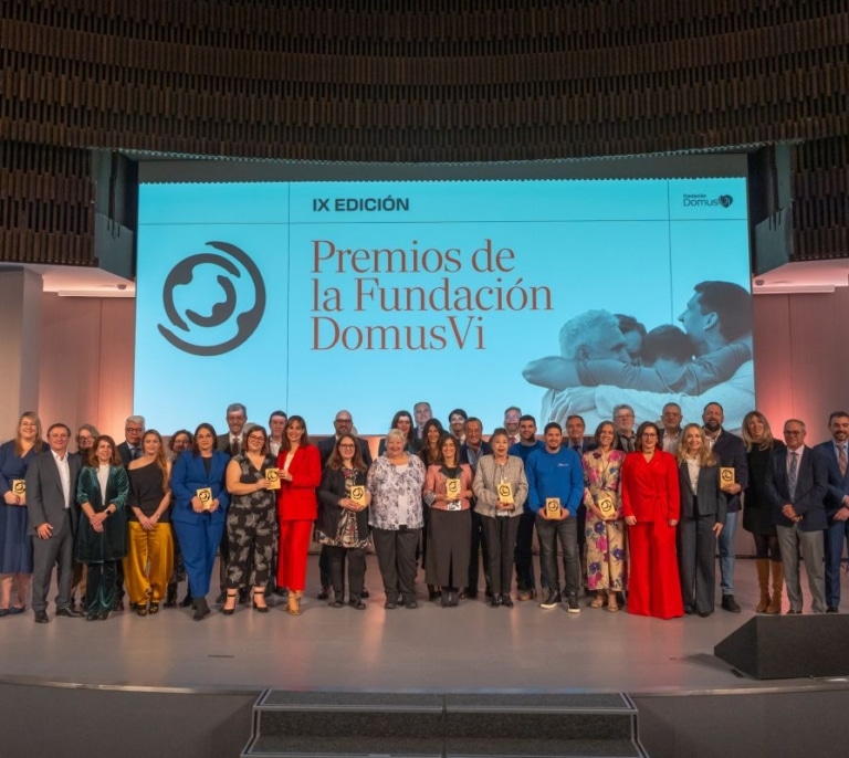 La Fundación DomusVi premia a entidades comprometidas socialmente y a Gemma Cuervo por su trayectoria profesional