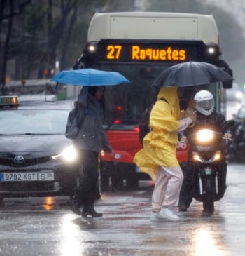 La AEMET avisa: cambio drástico de temperaturas y lluvias generalizadas