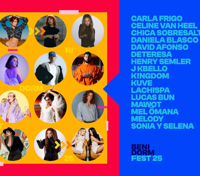 De Melody a Sonia y Selena: estos son los 16 participantes del Benidorm Fest 2025