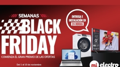 Cuatro imprescindibles en tecnología y electrodomésticos que no te puedes perder del Black Friday de Mi Electro