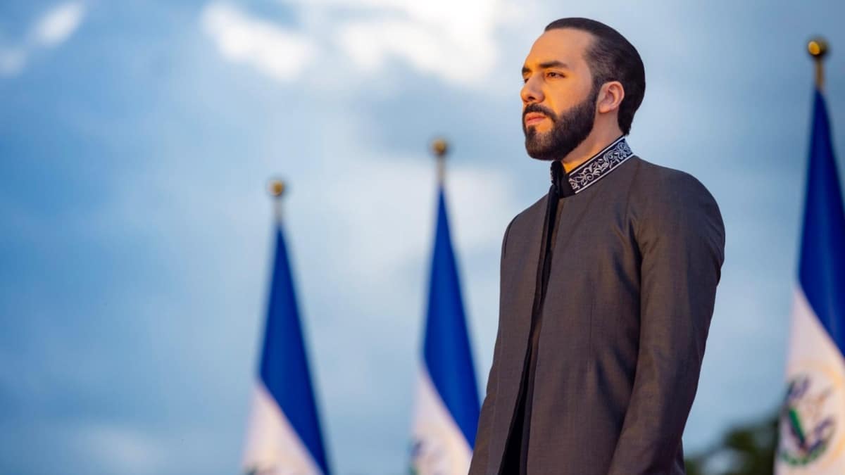 Nayib Bukele, en su última imagen oficial en redes socials