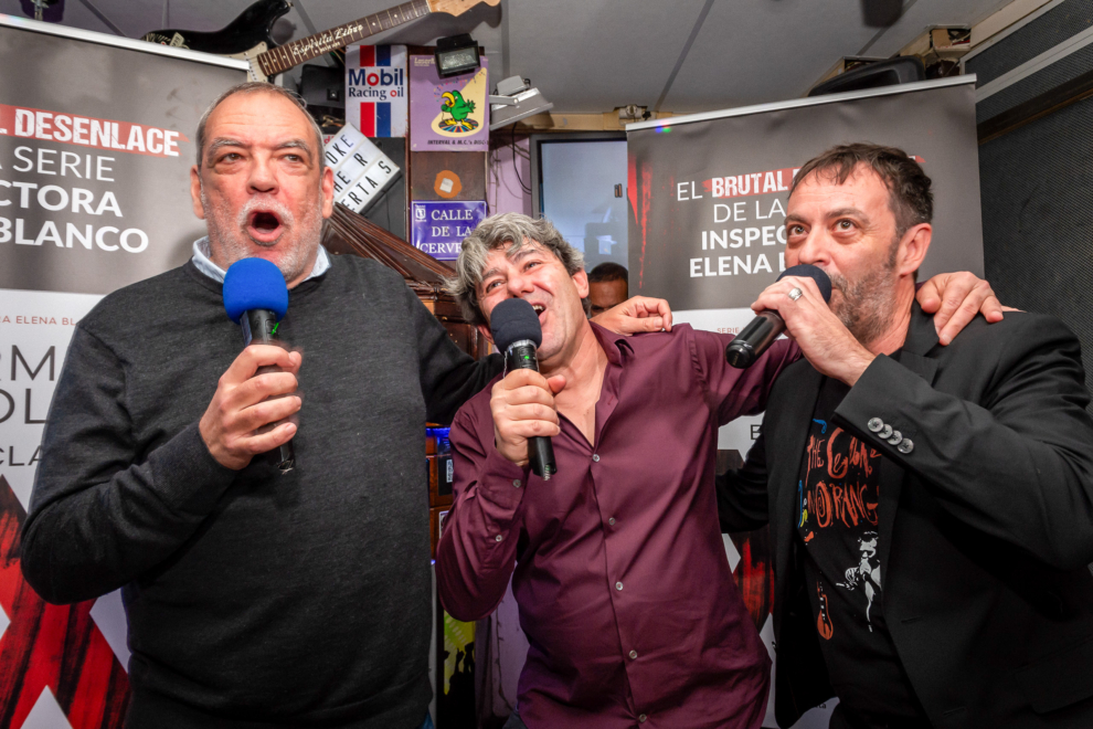 Jorge Díaz, Antonio Mercero y Agustín Martínez.