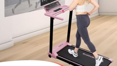 Esta es la cinta de correr plegable perfecta para entrenar en tu hogar ¡ahora a un precio imbatible!