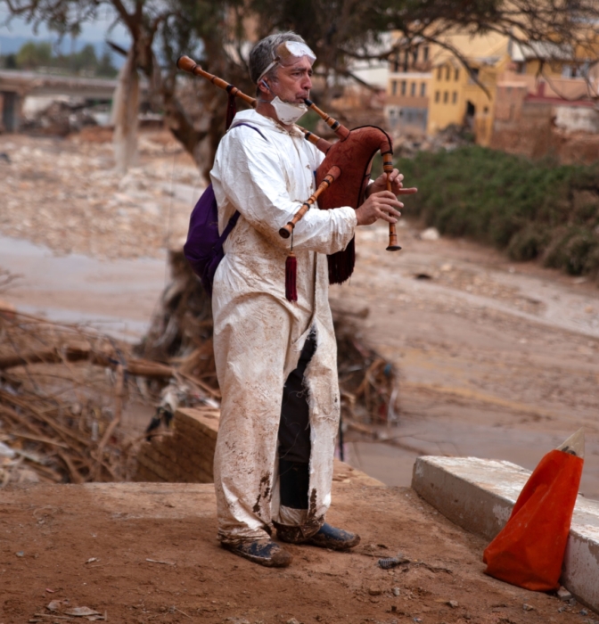 Detrás de la respuesta humanitaria en Valencia