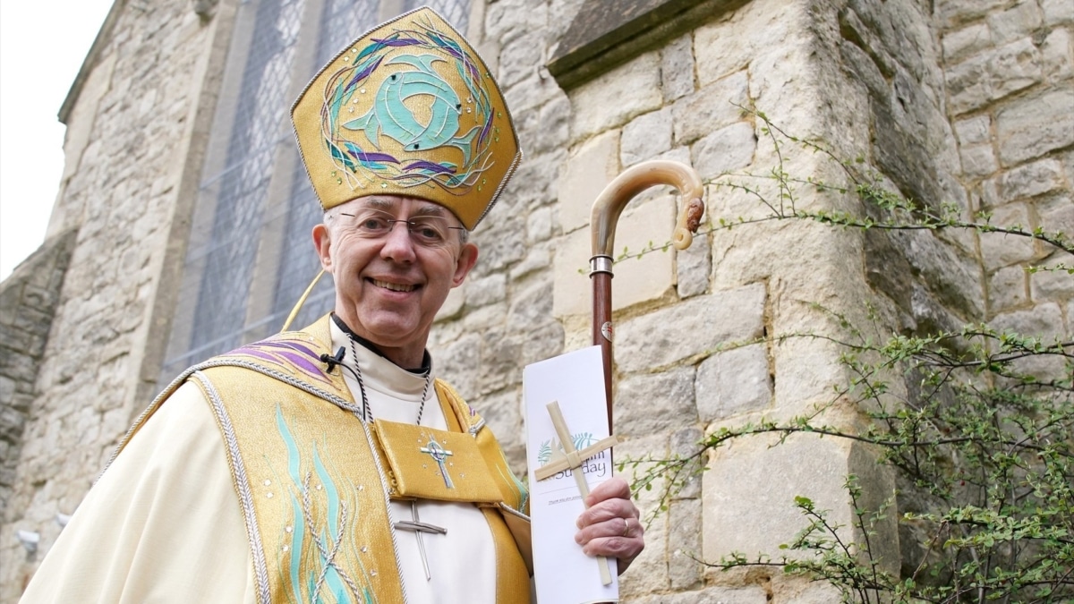 Justin Welby, arzobispo de Canterbury.