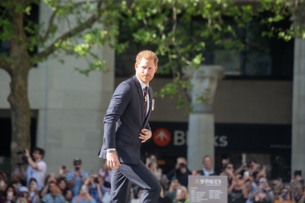 El príncipe Harry, en Londres el pasado mes de mayo por los Juegos Invictus. 