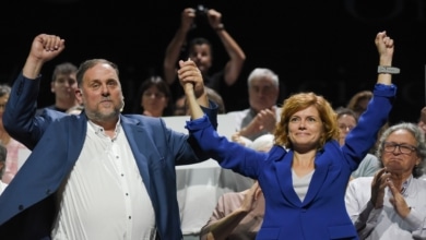 Junqueras promete a las bases de ERC una oposición dura al PSC para recuperar la presidencia del partido