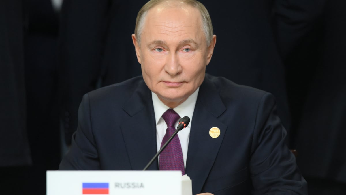 El líder ruso, Vladimir Putin, en la reciente cumbre de Kazán