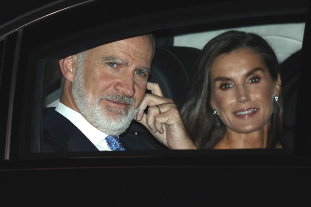 Los reyes Felipe y Letizia durante los premios Princesa de Asturias. 