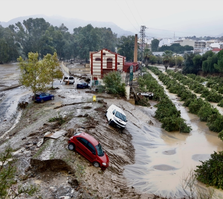 Una nueva DANA llega a España y amenaza especialmente a Málaga