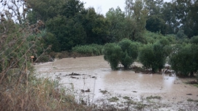 Alerta roja en Huelva por lluvias torrenciales