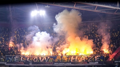 Los ultras del Maccabi: de boicotear el minuto de silencio por las víctimas de Valencia a cantar "muerte a los árabes"