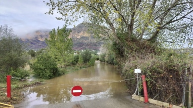 La Aemet amplía hasta mañana el nivel rojo por lluvias torrenciales en Valencia