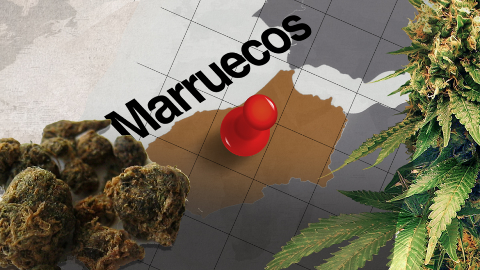 Imagen mapa de Marruecos 