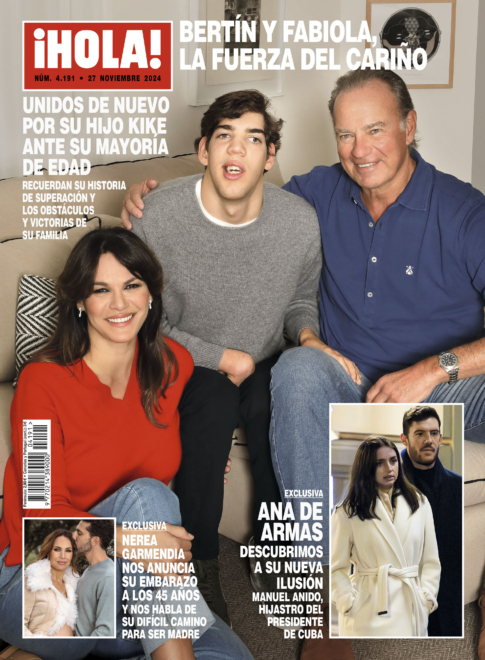 La revista ¡Hola! incluye en su portada la foto de Ana de Armas y su nueva pareja. 