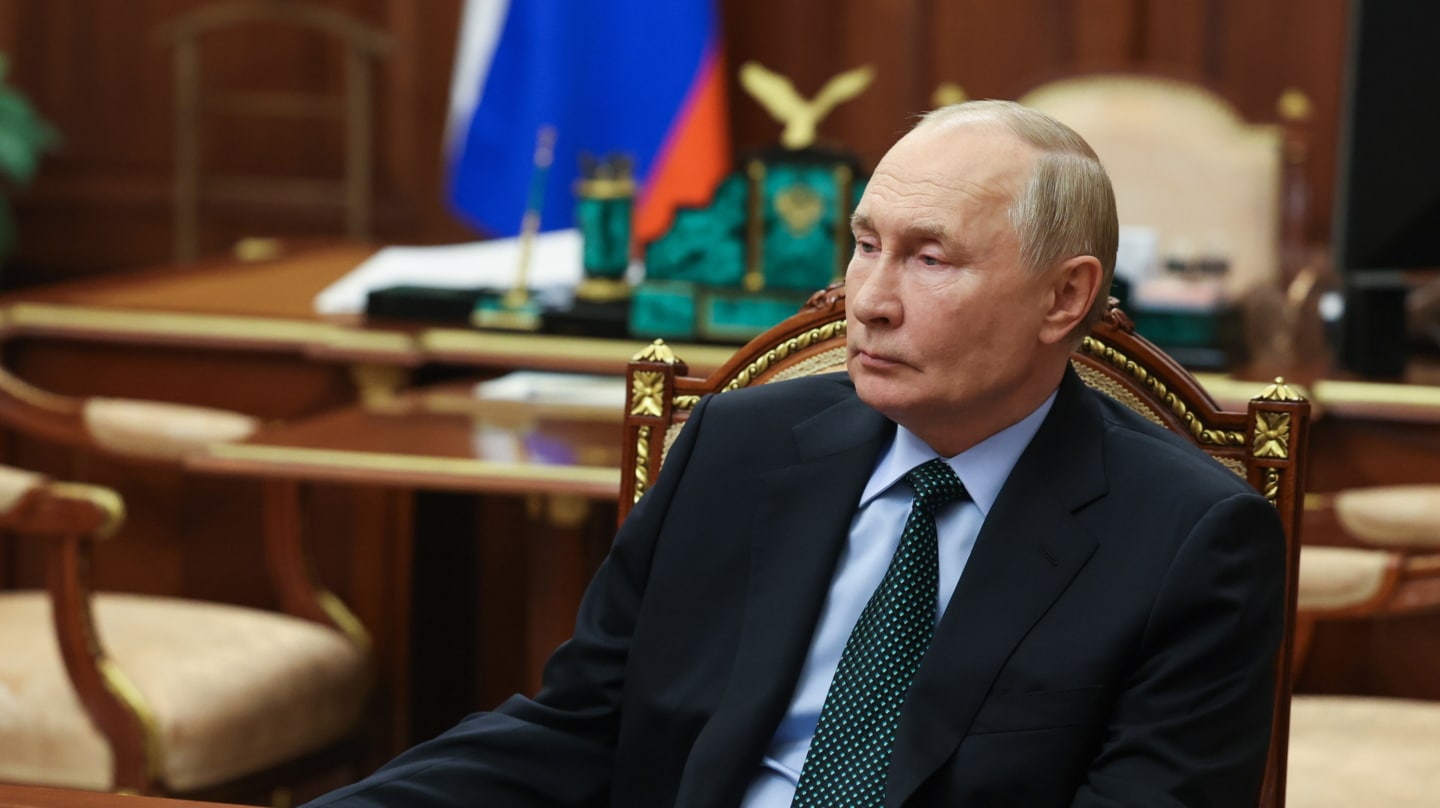 Vladimir Putin, presidente de la Federación Rusa, en el Kremlin