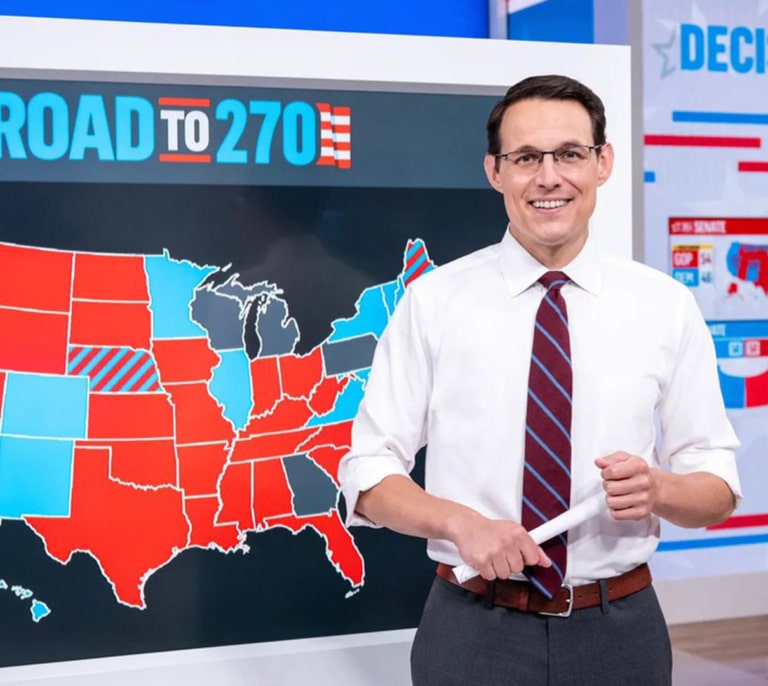 Steve Kornacki, el gurú que te guía por la noche electoral