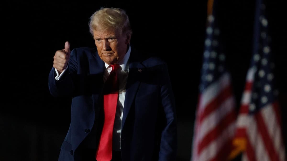 El presidente electo Donal Trump durante un evento de campaña en Butler, Pensilvania (Estados Unidos).