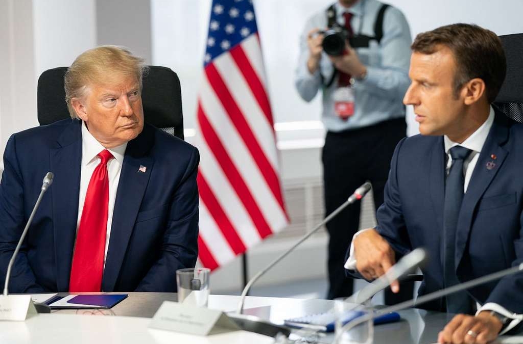 Trump y Macron