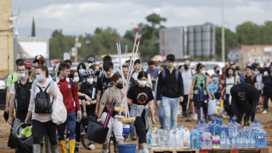 Limitan el acceso a 12 municipios valencianos por la alerta naranja por lluvias