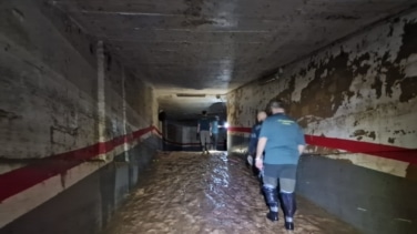 Los guardias civiles voluntarios que han rescatado tres cadáveres en Valencia