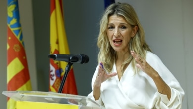 Yolanda Díaz anuncia un "escudo laboral" para "salvar todos los empleos" afectados por la DANA