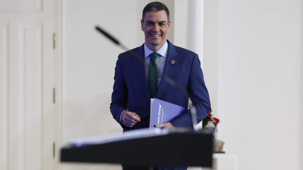 El presidente del Gobierno, Pedro Sánchez.