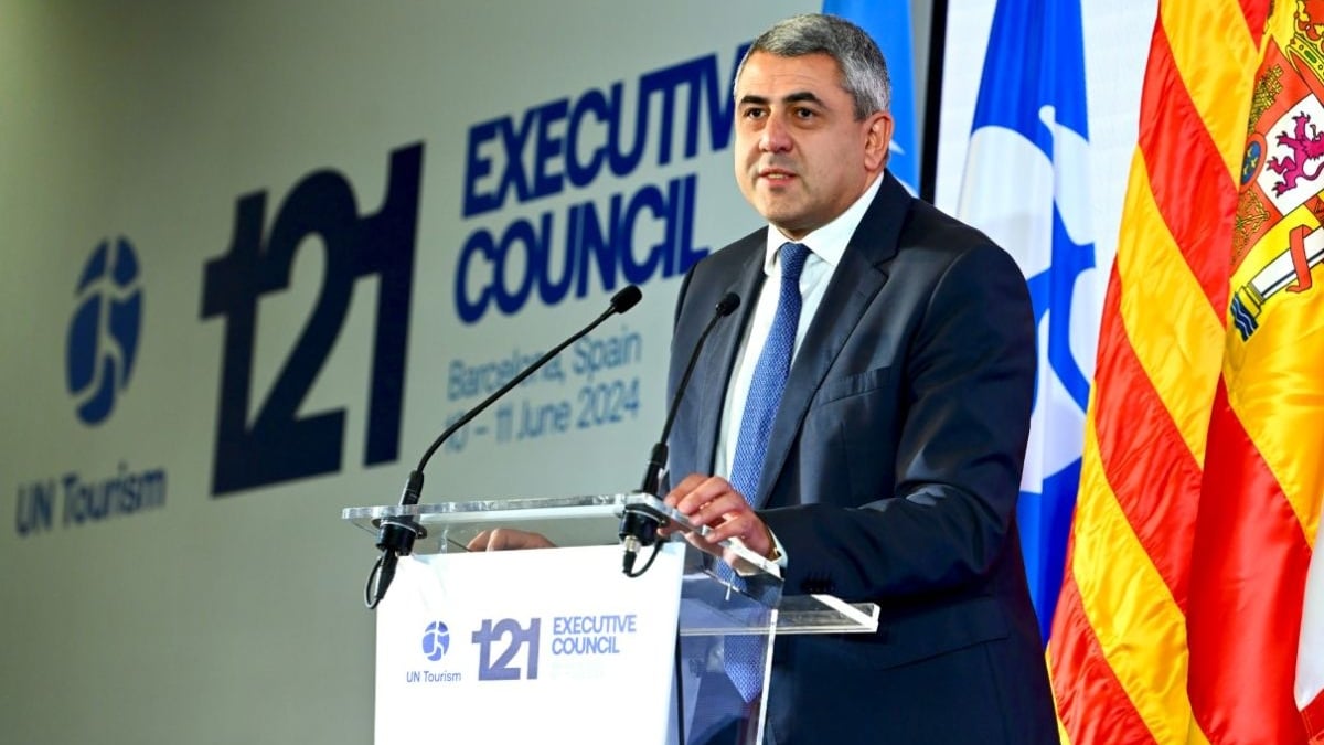 El secretario general de ONU Turismo, Zurab Pololikashvili